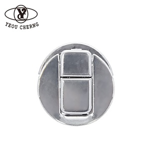 HC134 chrome nickel metal fastener lock hardware for equipment <b>moving</b> case locks wholesale customized variety - Product Image 1