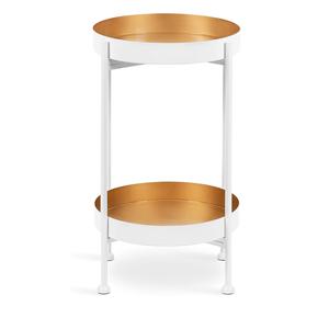 Mesa de Metal moderna y creativa, mesa central lateral niquelada hecha a mano, uso doméstico exclusivo, respetuoso con el medio ambiente, precio bajo, venta al por mayor - Product Image 3