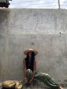 ฤดูร้อนชุด Plazzo กางเกงออกแบบที่กำหนดเองกางเกงโยคะ Tie Dye กว้างขายาวเอวชายหาดสบายๆสไตล์ยาว Palazzo กางเกง - Product Image 6