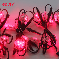 Lumière LED Pixel Ws2811 9mm 4 Éclairage Rgb 2 X1 Bandes de Montage d'Affichage google 3 Module de Couverture LED Pixel Lumières