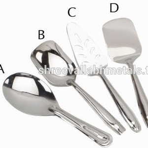 Ensemble de couverts en acier inoxydable (cuillère, fourchette, couteau et baguettes) au design classique et technique émaillée, idéal pour les cadeaux promotionnels - Product Image 6