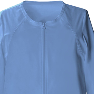 OEM Customized New Style unisex <b>Jacket</b> in <b>light</b> blue Color micro Polyester <b>jacket</b> as per customer requirement and demand. - Product Image 4