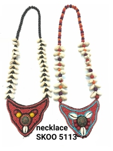 If me — collier ras du cou en cristal indien à la mode, Design Boho, en graine tressée à la main, Long pompon, doré, bijoux pour femmes - Product Image 2