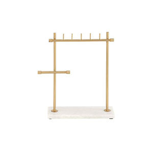 Porte-bijoux décoratif pour la maison, base en marbre, avec des fournitures en métal, inde - Product Image 5