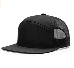 <b>Plain</b> Trucker Snapback Hat Mesh Solid Color Lightweight Hip Hops Style Flat Snapback Hat <b>Cap</b> Sports <b>Baseball</b> Hat <b>Cap</b> - Product Image 4