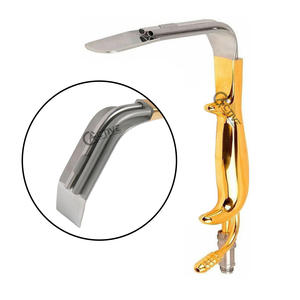 Ferreira ใบมีดธรรมดา25มม. X 150มม.,เครื่องมือทำศัลยกรรมพลาสติกเคลือบทองใช้ซ้ำได้เสริมเต้านม - Product Image 1