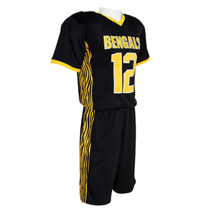 Nouveauté : uniforme de lacrosse sur mesure, qualité supérieure, unisexe, respirant, léger, polyester/nylon, en vente en ligne - Product Image 2