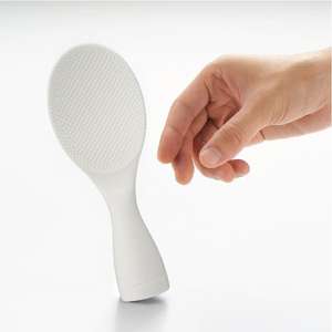 ช้อนตักข้าวพลาสติกแบบไม่ติดอาหาร สะดวก สะอาด ใช้งานง่าย สไตล์ญี่ปุ่น - Product Image 3