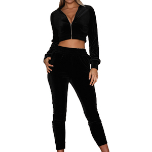 Survêtements OEM haut de gamme sur mesure en gros pour femmes – Vêtements de sport ajustés, décontractés, coupe slim, à manches longues - Product Image 6