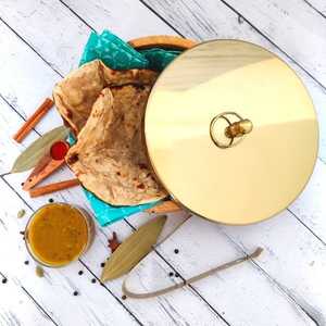 Boîte Chapati en bois de qualité supérieure faite à la main en gros Chapati Casserole classique élégante en gros boîte Roti en bois - Product Image 6