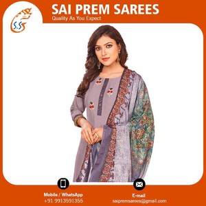 Vestidos indios tradicionales Tela de lana ecológica para la temporada de otoño - Product Image 4