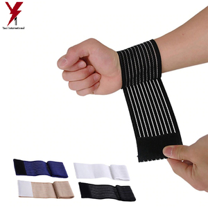 สายรัดข้อมือเพื่อการยกน้ำหนัก,ที่พันข้อมือทนต่อการสึกหรอระบายอากาศได้ดียืดได้สำหรับผู้ใหญ่ - Product Image 6