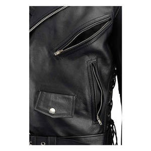 Veste en cuir de moto unisexe, Design personnalisé, de haute qualité, à la mode, nouveauté 2019 - Product Image 2