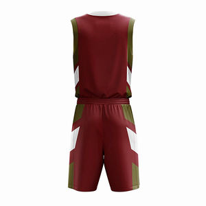 Uniforme de basket-ball pour hommes, Logo personnalisé, respirant - Product Image 6
