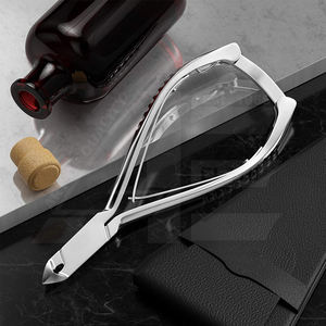 Recortador de cutículas de acero inoxidable de lujo de 4,5 \ "con bloqueo trasero de seguridad herramienta de cuidado de uñas para manicura pedicura caja de embalaje - Product Image 3