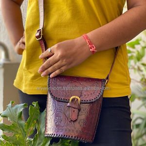 Sac à bandoulière en cuir de cowboy pour femmes, sacoche Unique faite à la main, à épaule, nouvelle collection - Product Image 2