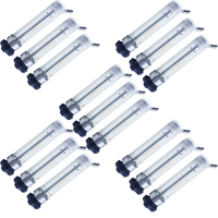 Jeringa de vidrio DGA de 100 ml para agitación industrial portátil MYRKOS MicroGC para pruebas