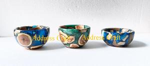 ชามไม้เรซินสำหรับตกแต่งดีไซน์ใหม่ชามผลไม้หรูหราเครื่องใช้บนโต๊ะอาหารในบ้านโรงแรมร้านอาหารเครื่องครัวอีพ็อกซี่ขายดี - Product Image 6