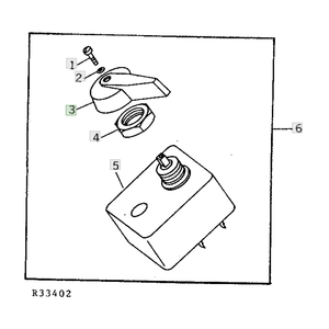 Bouton de tracteur JD R56026 pièce de rechange durable assure un fonctionnement en douceur adhérence fiable et longue durée de vie - Product Image 5