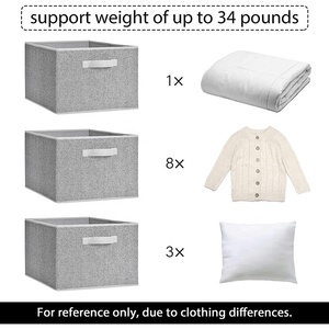Organisateur de rangement <span class=keywords><strong>suspendu</strong></span> pour placard, étagère à 6 niveaux avec tiroirs amovibles, organisateur de vêtements pour armoire, commode pour bébés - Product Image 4