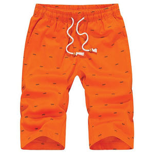 Pantalones cortos de poliéster y LICRA con estampado personalizado para hombre, ropa de calle, verano, 2022 - Product Image 1