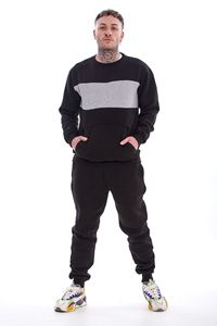 Chándales en relieve 3d para hombre y mujer, ropa de nuevo diseño, pantalones cortos personalizados y conjunto con capucha, 100% algodón, venta al por mayor - Product Image 2