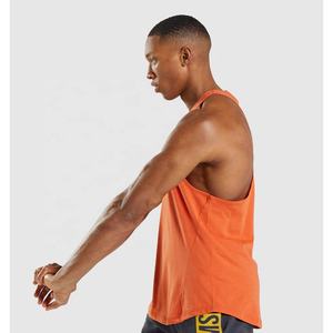 Débardeur pour homme en coton de haute qualité, débardeurs de sport d'été pour homme, t-shirt sans manches surdimensionné, vêtements de sport pour la salle de sport, vêtements de sport personnalisés avec logo - Product Image 3