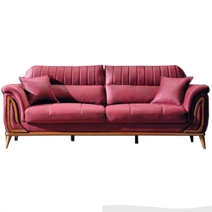 Juego de Sofás de Sala de Estar Turcos Contemporáneos de Lujo, Extensible, con Estructura de Madera Maciza y Tapizado Acolchado - Product Image 1