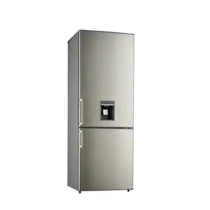 425L Nhà Máy Giá Mới Nhất A + Tiết Kiệm Năng Lượng Hai Cửa Tủ Lạnh Tủ Đông Với Nước Dispenser