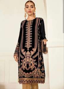Combinaison de styliste pour femmes, costume personnalisé du pakistan et de l'indien, tenue populaire AJM - Product Image 6