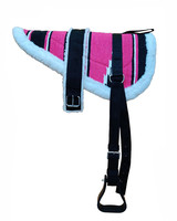 Almohadilla para Silla de Montar Y&Z de Alta Calidad, Nuevo Diseño, Lana Oscura, Almohadillas para Silla de Montar, Estribos, Cincha, Totalmente Personalizable, Logotipo Personalizado, Tamaño Personalizado