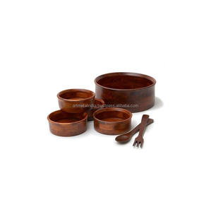 Trate a su mascota con estilo con un cuenco de madera para mascotas hecho a mano duradero y perfecto para la alimentación diaria con encanto natural - Product Image 2