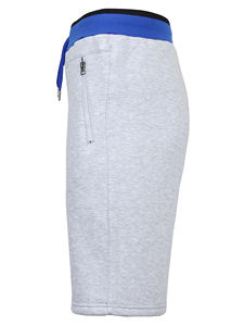 High Quality <b>Men's</b> French Terry <b>Shorts</b> Plain Dyed Windproof Anti-Wrinkle Comfortable Solid Sweat Jogger Zipper Pockets Stylish - Product Image 3