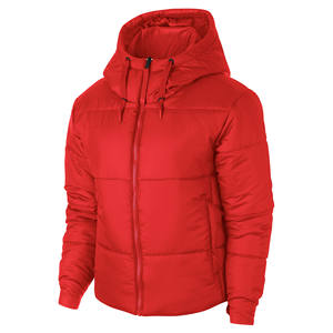 Manteaux confortables de couleur unie rembourrés pour hommes veste bulle doudoune avec logo personnalisé pour l'hiver prix bon marché - Product Image 4