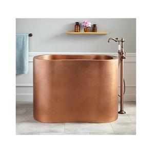 Fantástica Bañera Independiente Tradicional de Cobre con Tamaño y Forma Personalizados, Precio para Uso en Baños - Product Image 1
