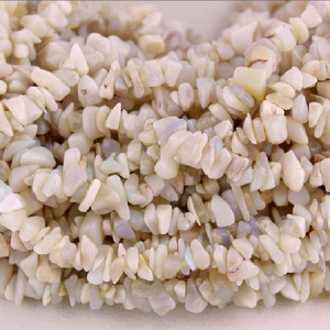 4mm 6mm Natural ópalo australiano áspero sin cortar Chip cuentas de piedras preciosas hebra para la fabricación de joyas precio de fábrica distribuidor directo en línea - Product Image 2