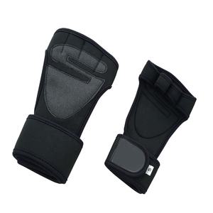 Guantes de fitness hechos a medida gimnasio levantamiento de pesas guantes de gimnasio agarre de mano - Product Image 4