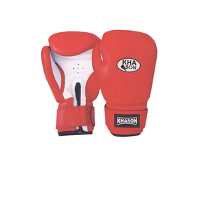 LIVRAISON GRATUITE KHASON MODÈLE 504 CUSTOM MADE MMA PROFESSIONNEL PU CUIR GANTS DE BOXE DE HAUTE QUALITÉ pour FERMETURE THERMIQUE - Product Image 1