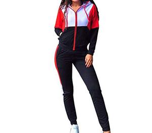 Vêtements de sport pour femmes vêtements de sport vêtements de sport survêtements en coton polyester OEM conception personnalisée vêtements décontractés de haute qualité survêtements - Product Image 4