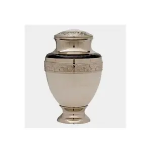 Urna de cremación de latón, diseño moderno, calidad prémium, logotipo personalizado - Product Image 1