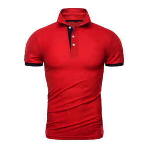Sport sergé pour hommes de vente chaude pour polo avec des conceptions et des logos imprimés personnalisables à col rabattu pour le t-shirt de golf - Product Image 4