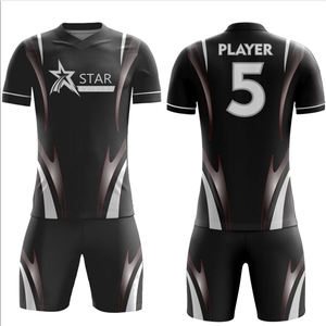 Uniforme de volley-ball personnalisé de haute qualité 100% maillot en polyester avec couleur et logo personnalisés vente de tissu unisexe adulte 220g - Product Image 2