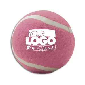Pelota de tenis de entrenamiento para profesionales, pelota de grillo para entrenar, logotipo personalizado y color rosa