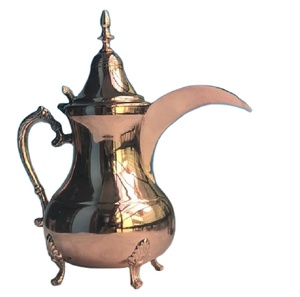 ชุดกาแฟอาหรับดลาห์ทองเหลือง,ชุดกาแฟชาอาหรับหม้อชาทองแดงทองเหลืองหม้อชาอาหรับพร้อมส่ง - Product Image 1