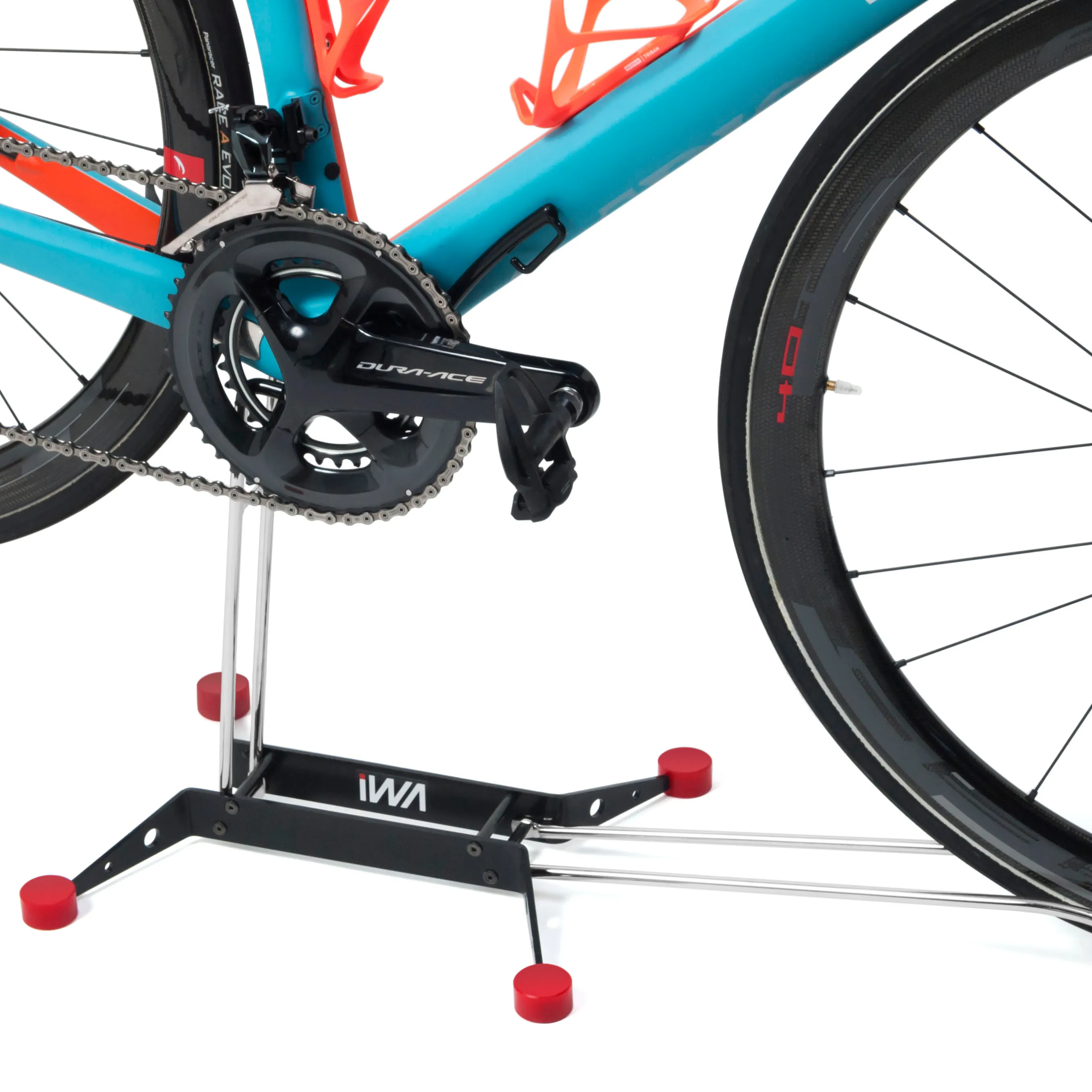 Light compact portable multifunctional vertical bike storage rack stands