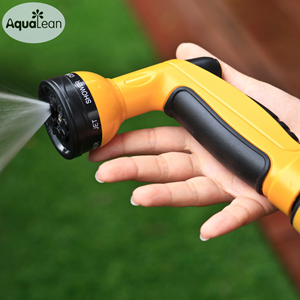 Buse de pulvérisation d'eau de jardin en plastique, bouton-poussoir à l'arrière pour l'arrosage du jardin - Product Image 3