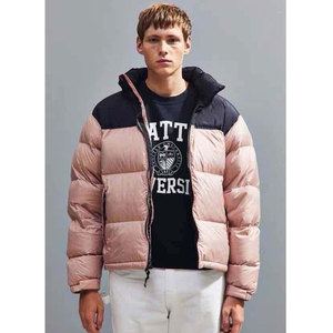 เสื้อแจ็คเก็ตพัฟเฟอร์บุ PU สำหรับผู้ชาย ดีไซน์ใหม่ แฟชั่นฤดูหนาว ทรงหลวม โอเวอร์ไซส์ อุ่นสบาย - Product Image 3