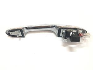 Poignée de porte extérieure de voiture chromée pour Fiat 500 (2007-2016) avec types de trous de serrure - Product Image 2