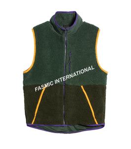 ผู้ชายผ้าฝ้าย Quilted Vest Puffer เสื้อกั๊กเสื้อปักเป้าคุณภาพสูงปักเป้าลง Quilted Vest - Product Image 6