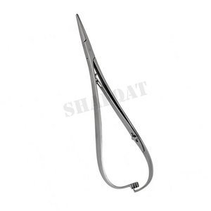 Soporte de aguja manual Mathieu de 14 cm, base de instrumento quirúrgico con inserto de carburo de tungsteno - Product Image 5